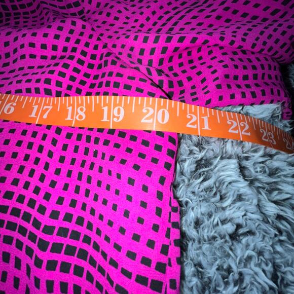 Chaus New York Bloise Womens Size Medium Pink Black Tiered Layered Top Career - Picture 7 of 15